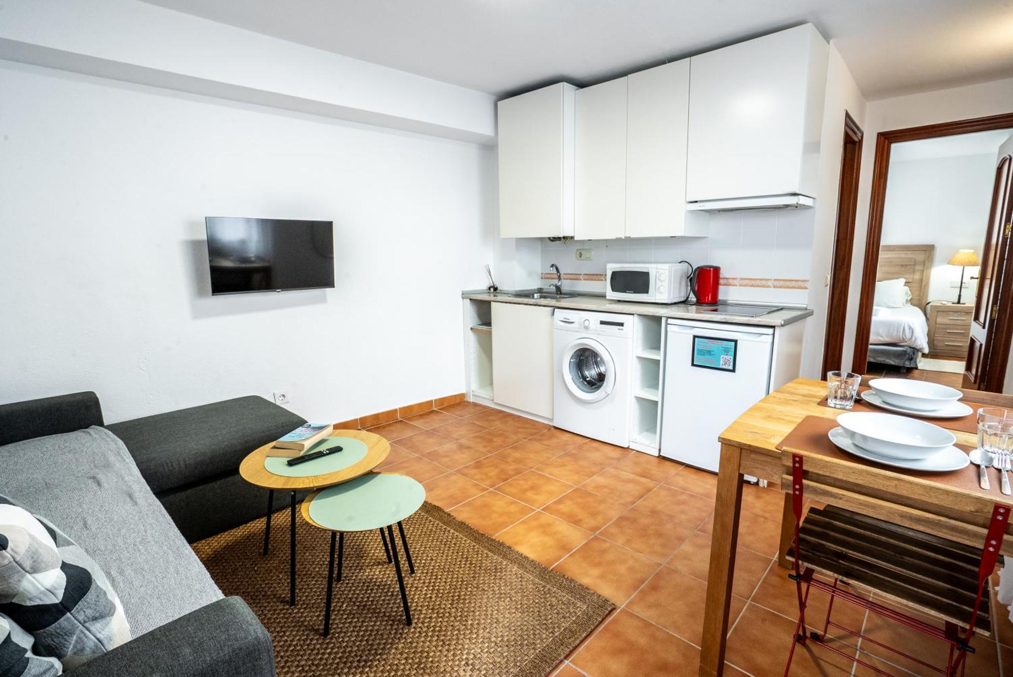 Apartamento con vistas al jardín